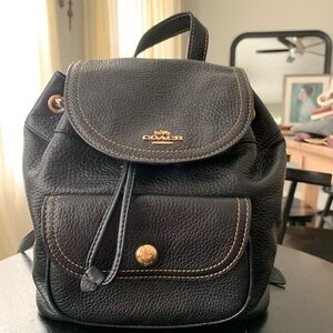 Coach mini Backpack Purse